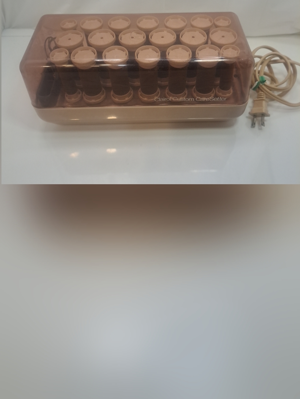 Clairol Custom Care Setter  Hot Rollers Curlers Model KF-20 W/Clips CLEAN-VINTGE